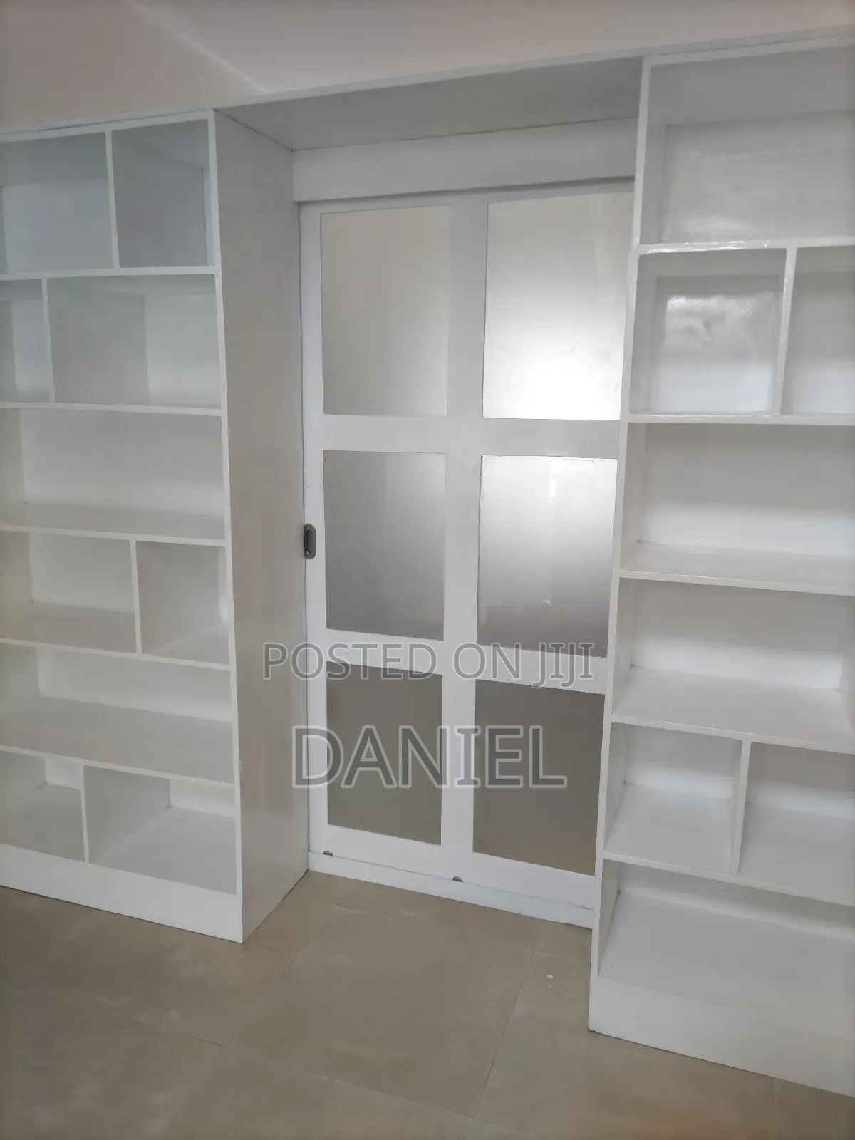 Book Shelves and Multipurpose Wardrobe White Color