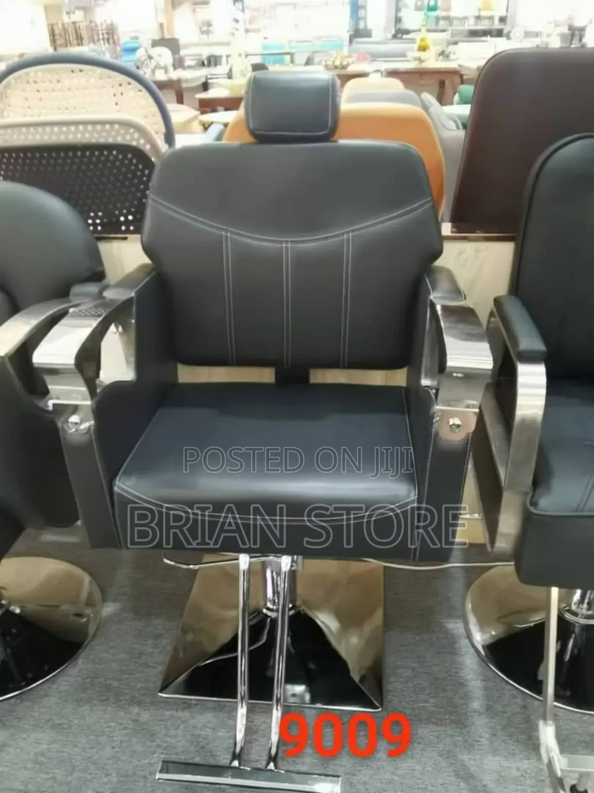 Saloon Chair With Footrest Headrest