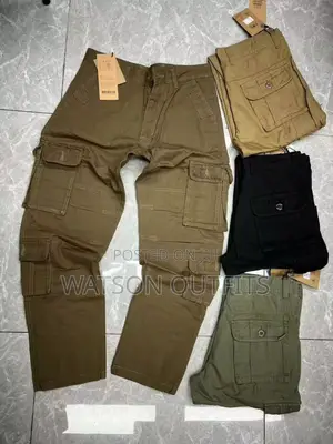 Cargo Pants Za Mifuko Mingi