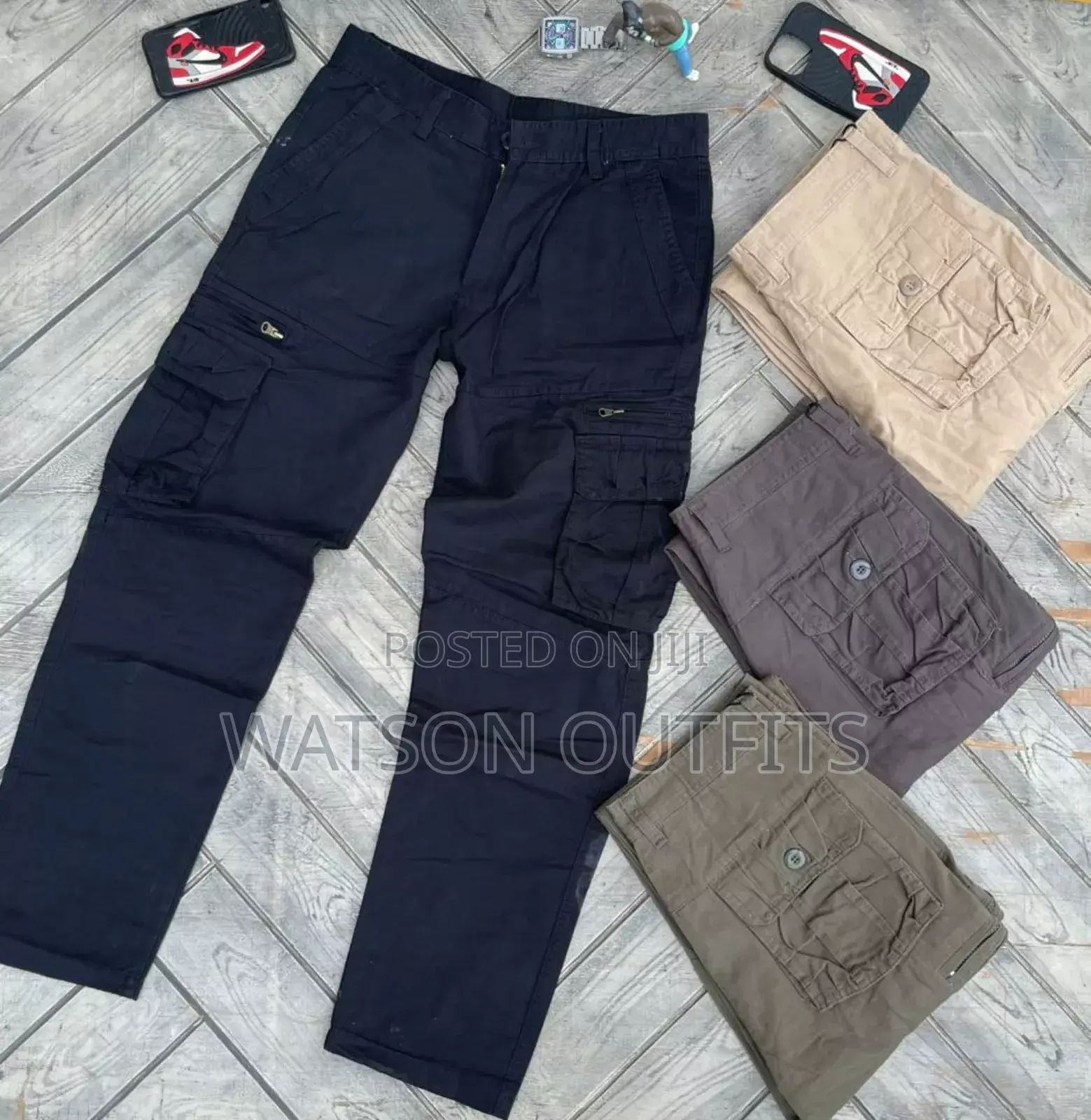 Cargo Pants Za Mifuko Mingi