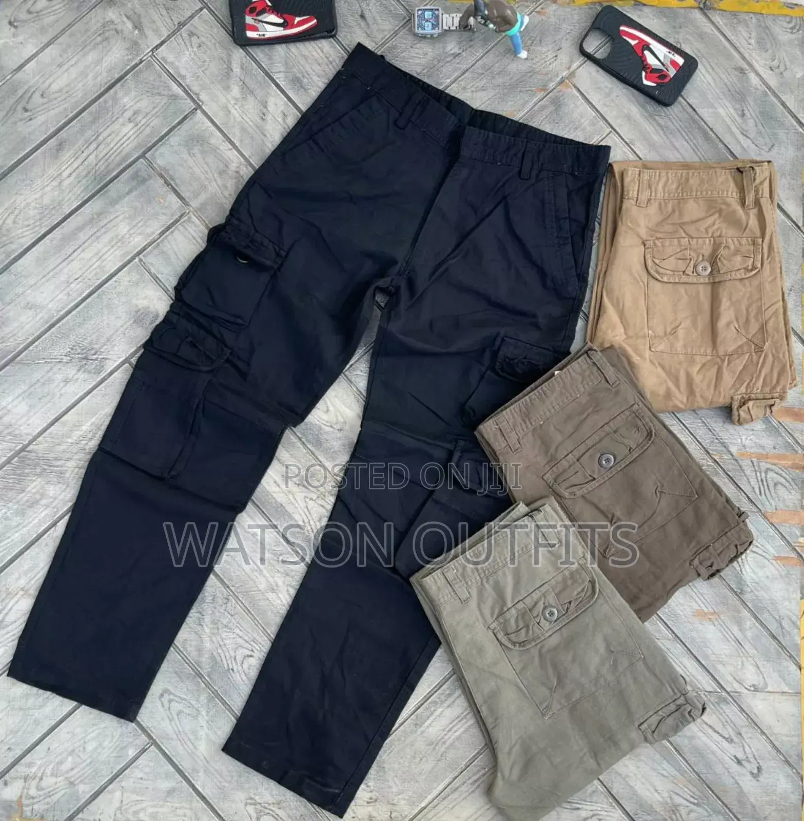 Cargo Pants Za Mifuko Mingi