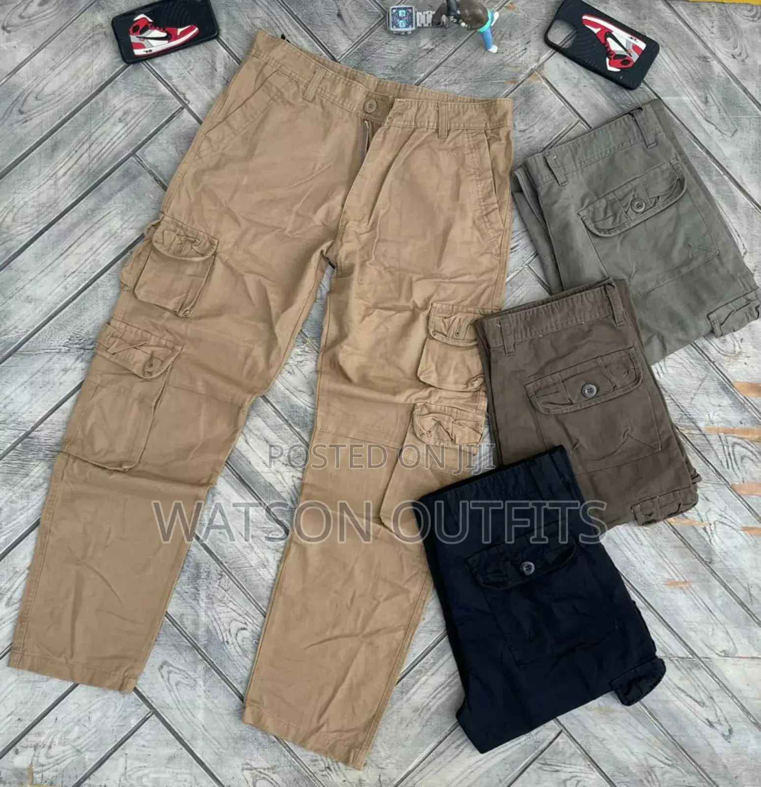 Cargo Pants Za Mifuko Mingi