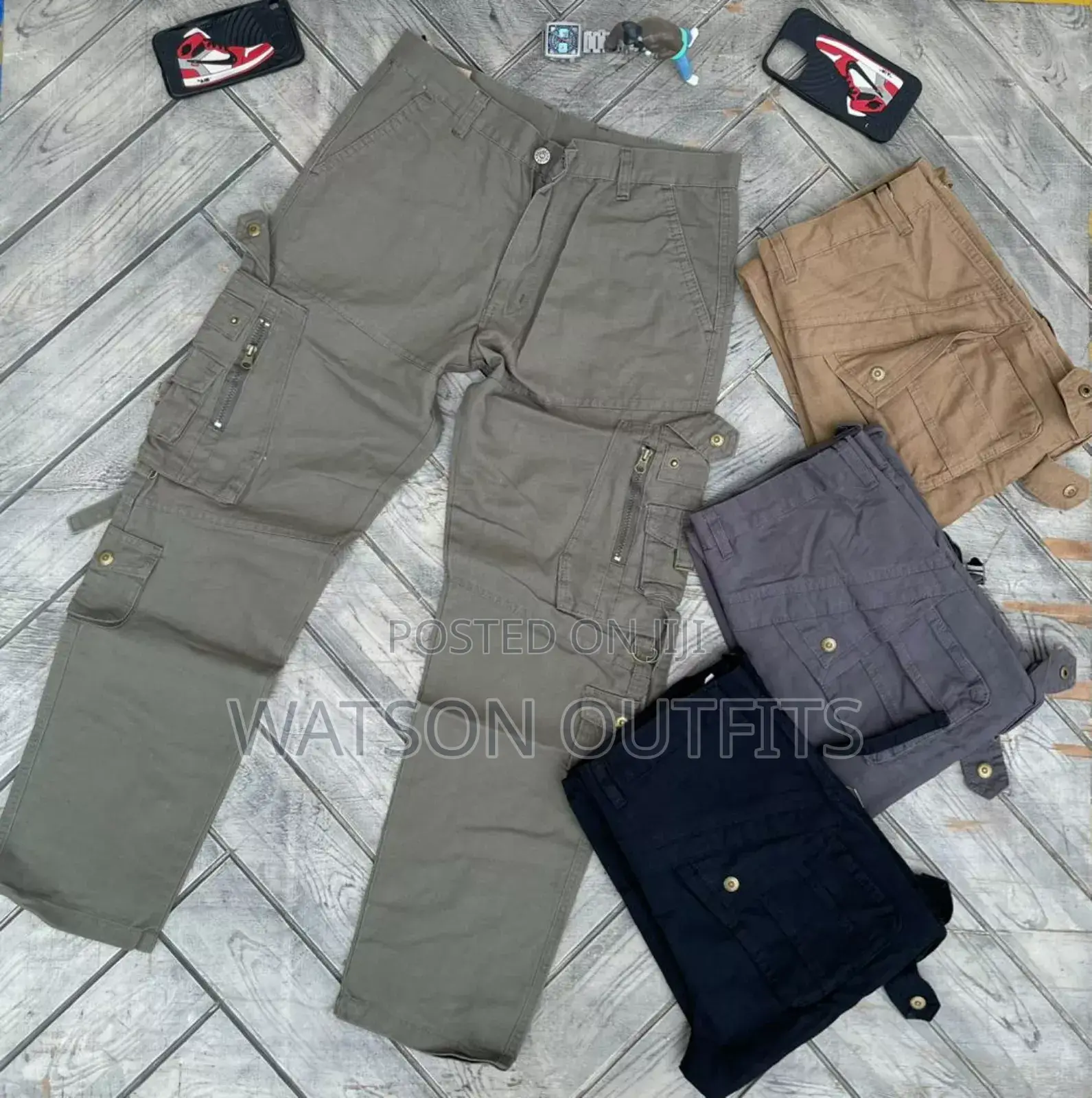 Cargo Pants Za Mifuko Mingi