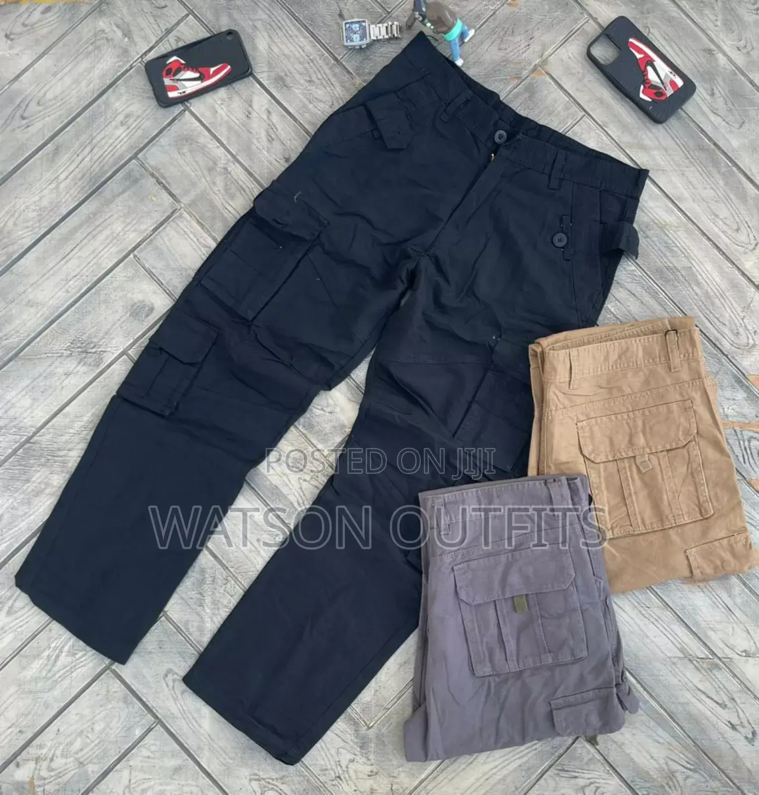 Cargo Pants Za Mifuko Mingi