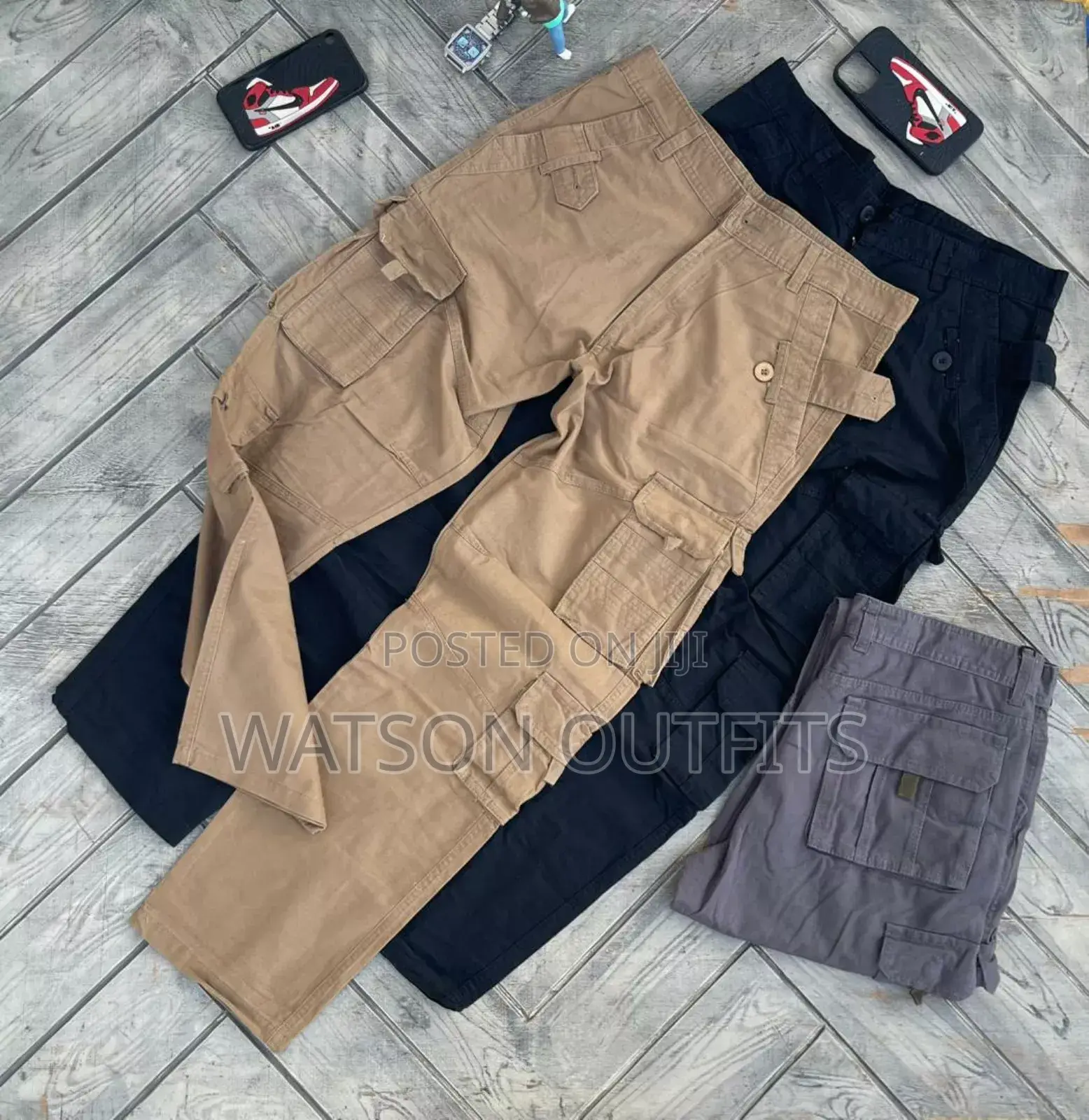 Cargo Pants Za Mifuko Mingi