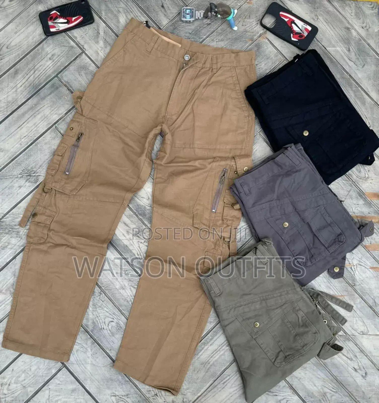 Cargo Pants Za Mifuko Mingi