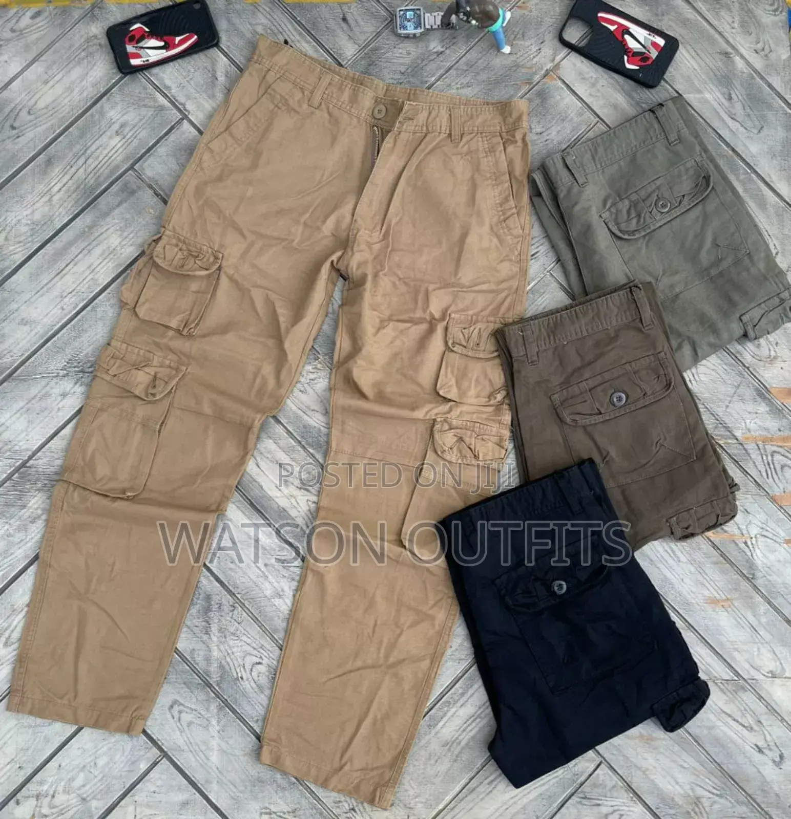 Cargo Pants Za Mifuko Mingi