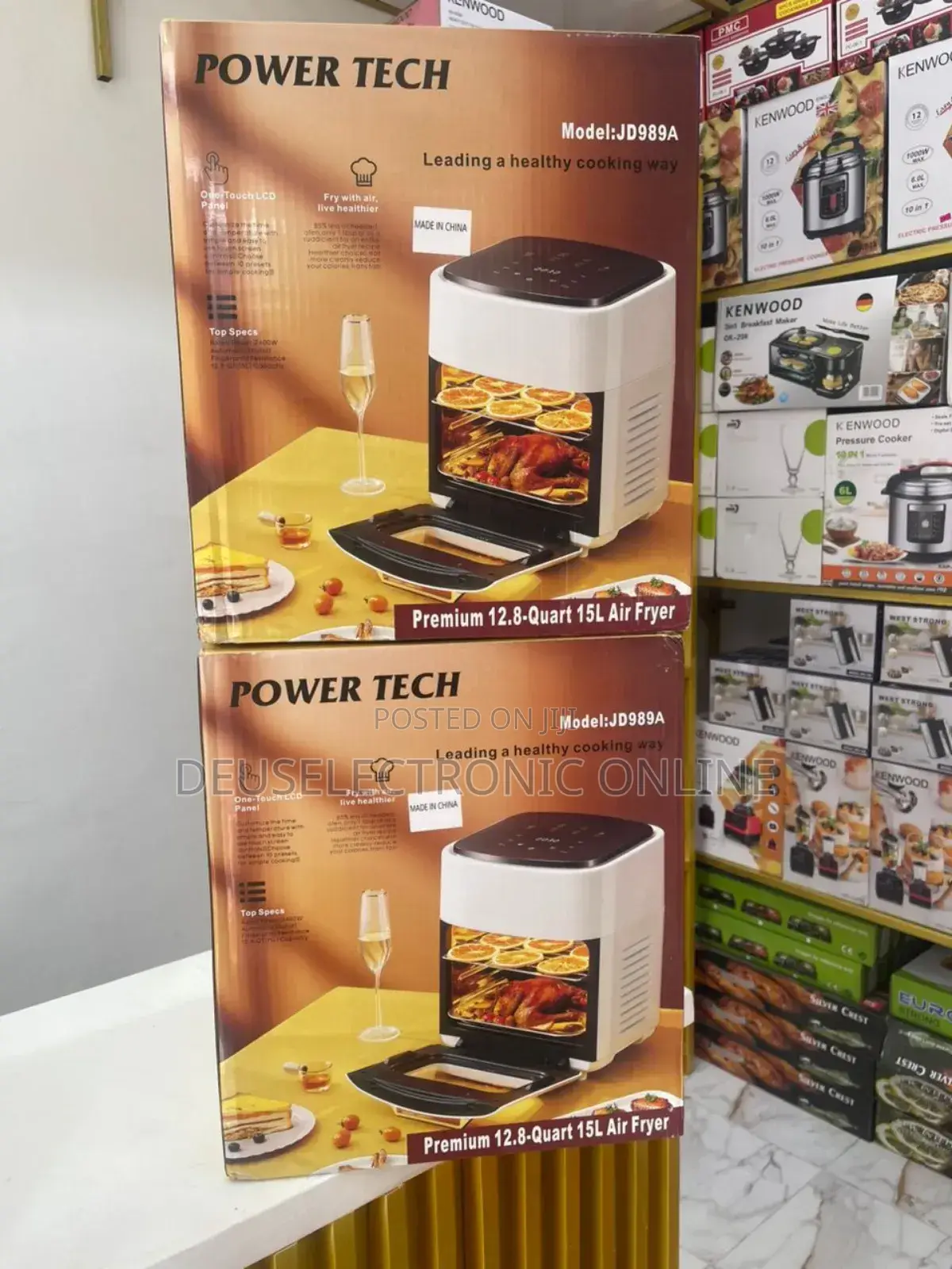 Airfryer Power Tech Lt.15