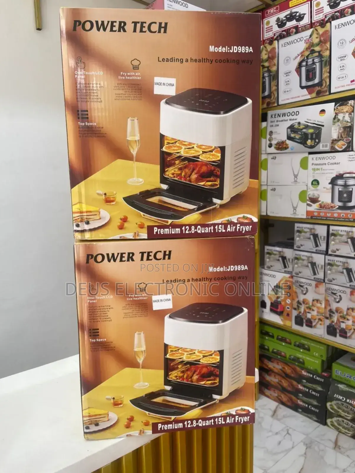 Airfryer Power Tech Lt.15