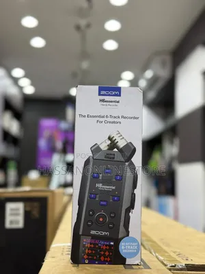 Zoom H6essential 6-Track 32bit Float Portable Audio Recorder