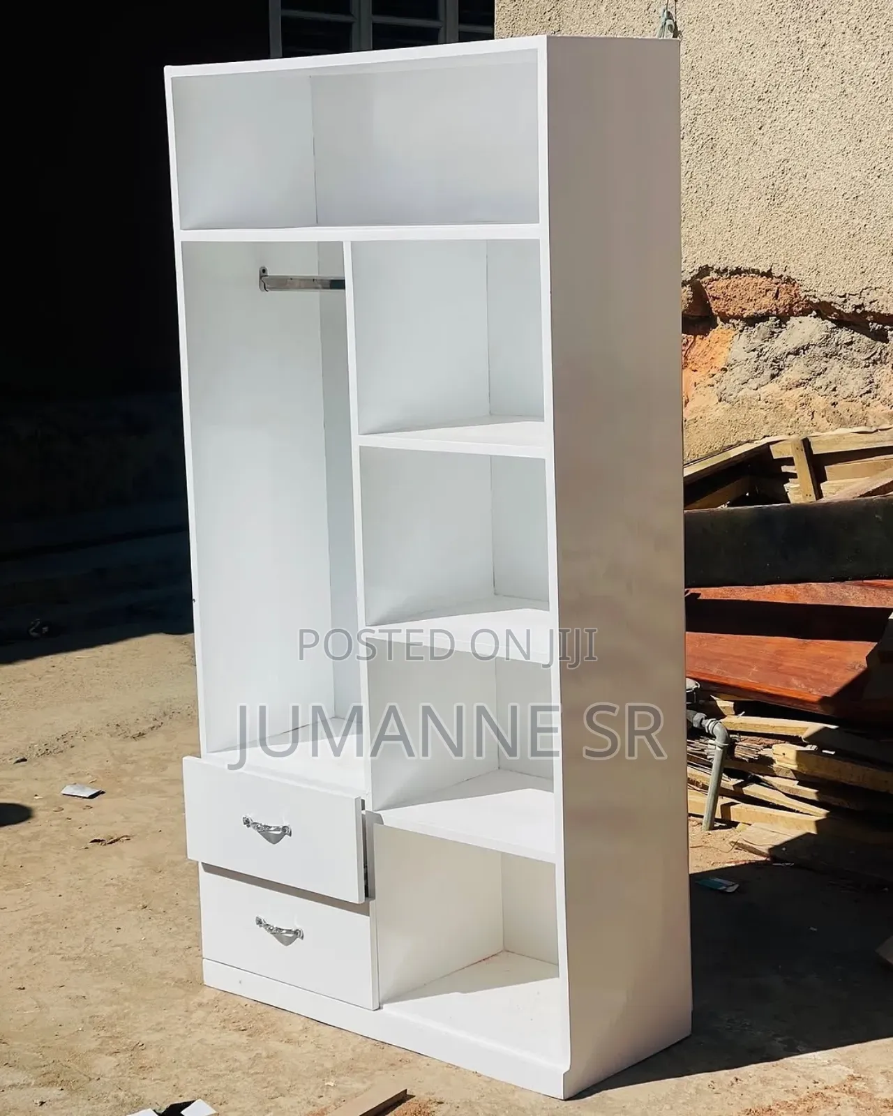 Open Clothes Wardrobe
