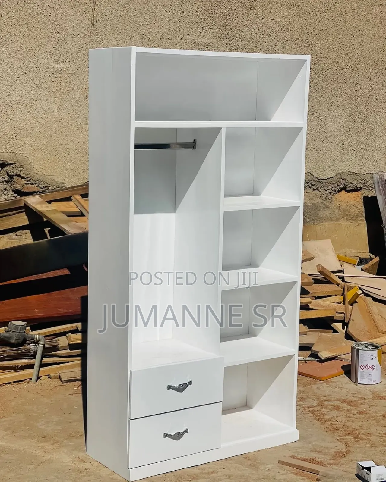 Open Clothes Wardrobe
