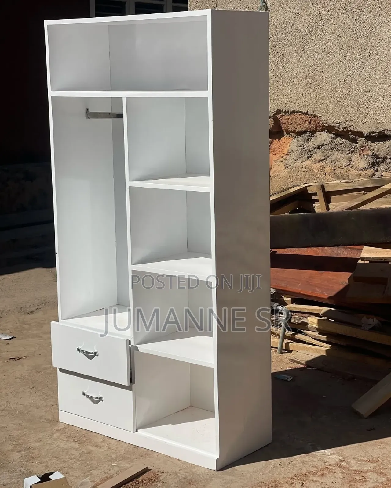 Open Clothes Wardrobe