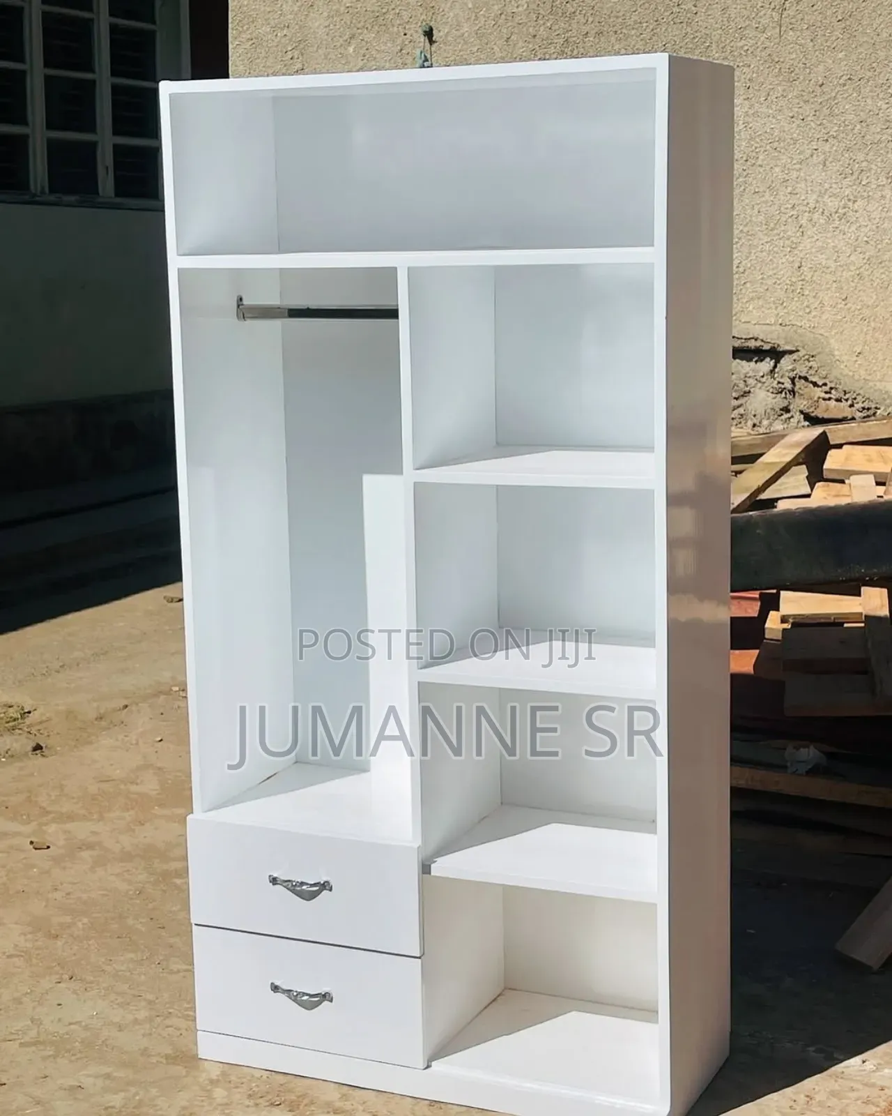 Open Clothes Wardrobe