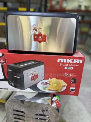 Nikai Bread Toaster 4 Slice 1400w