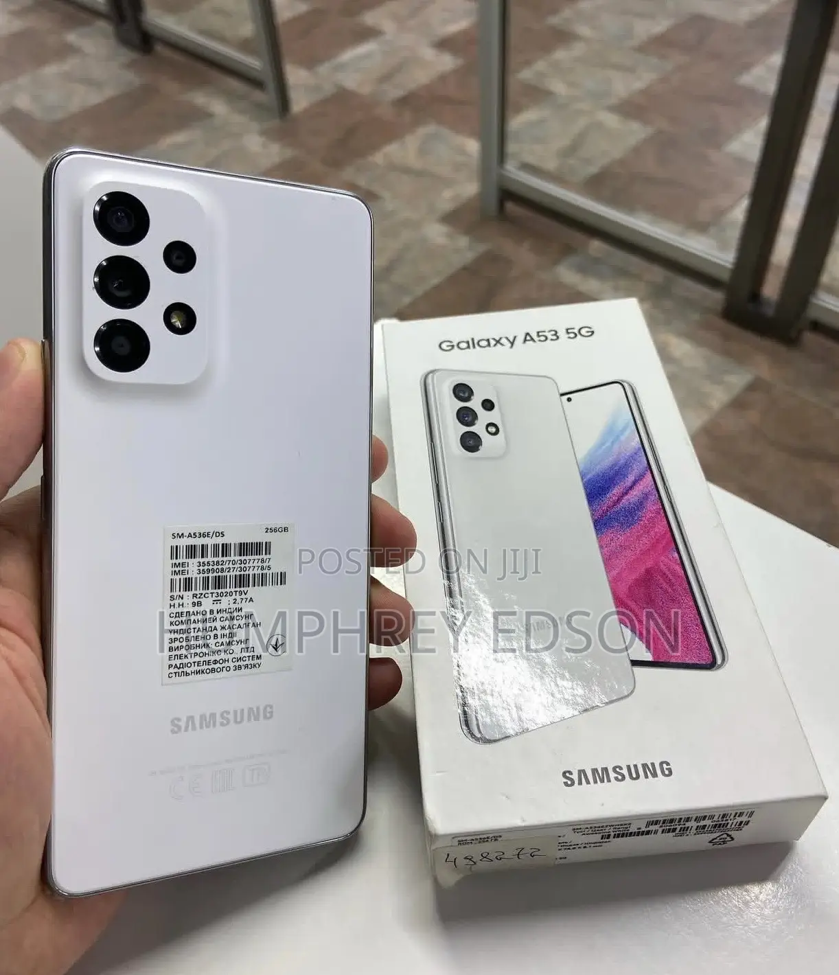 New Samsung Galaxy A53 5G 256 GB White
