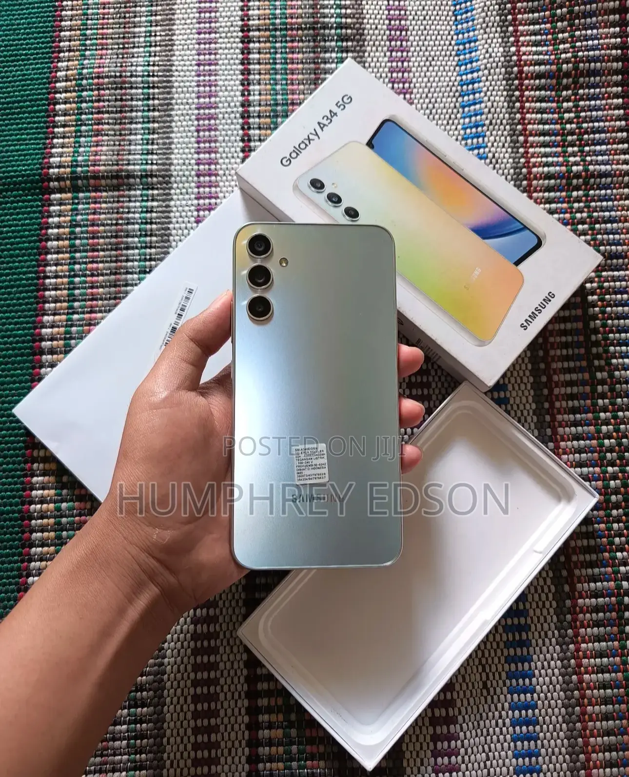 New Samsung Galaxy A34 5G 128 GB Silver