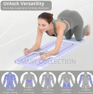 Multi Exercise Pilates Board for Home Workout