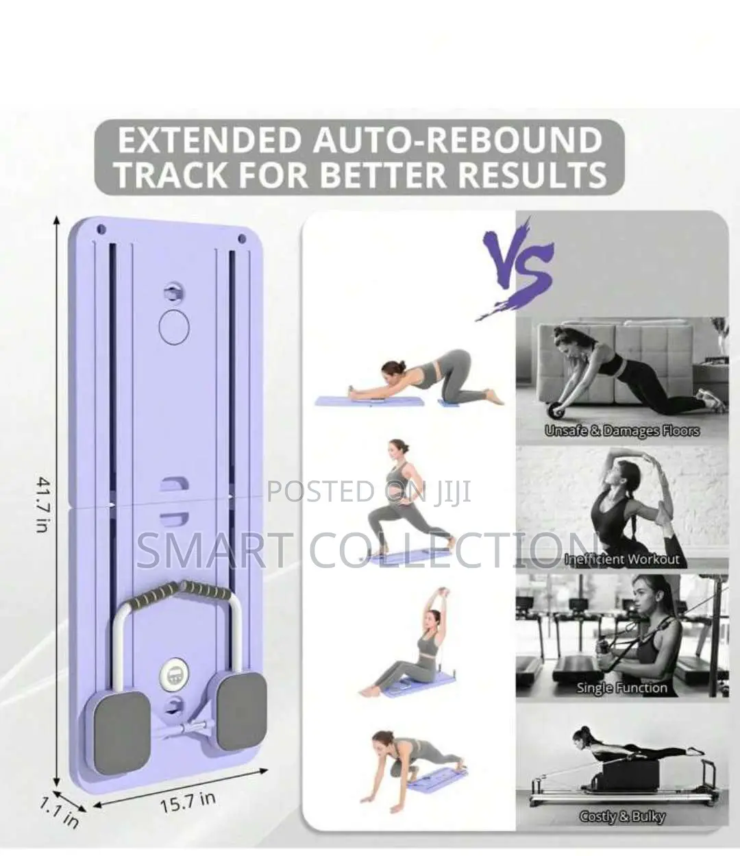 Multi Exercise Pilates Board for Home Workout