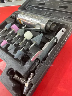 Air Die Grinder Kit, High Speed Kit for Tyre Punture Repair