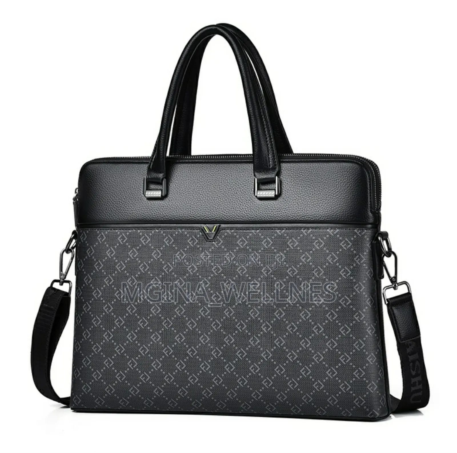 Pure Leather Luxurious Laptop Brand Bags