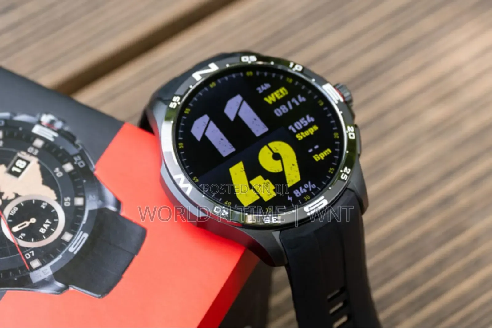 Kieslect Smart Watch Actor GPS Stunning Ceramic Bezel