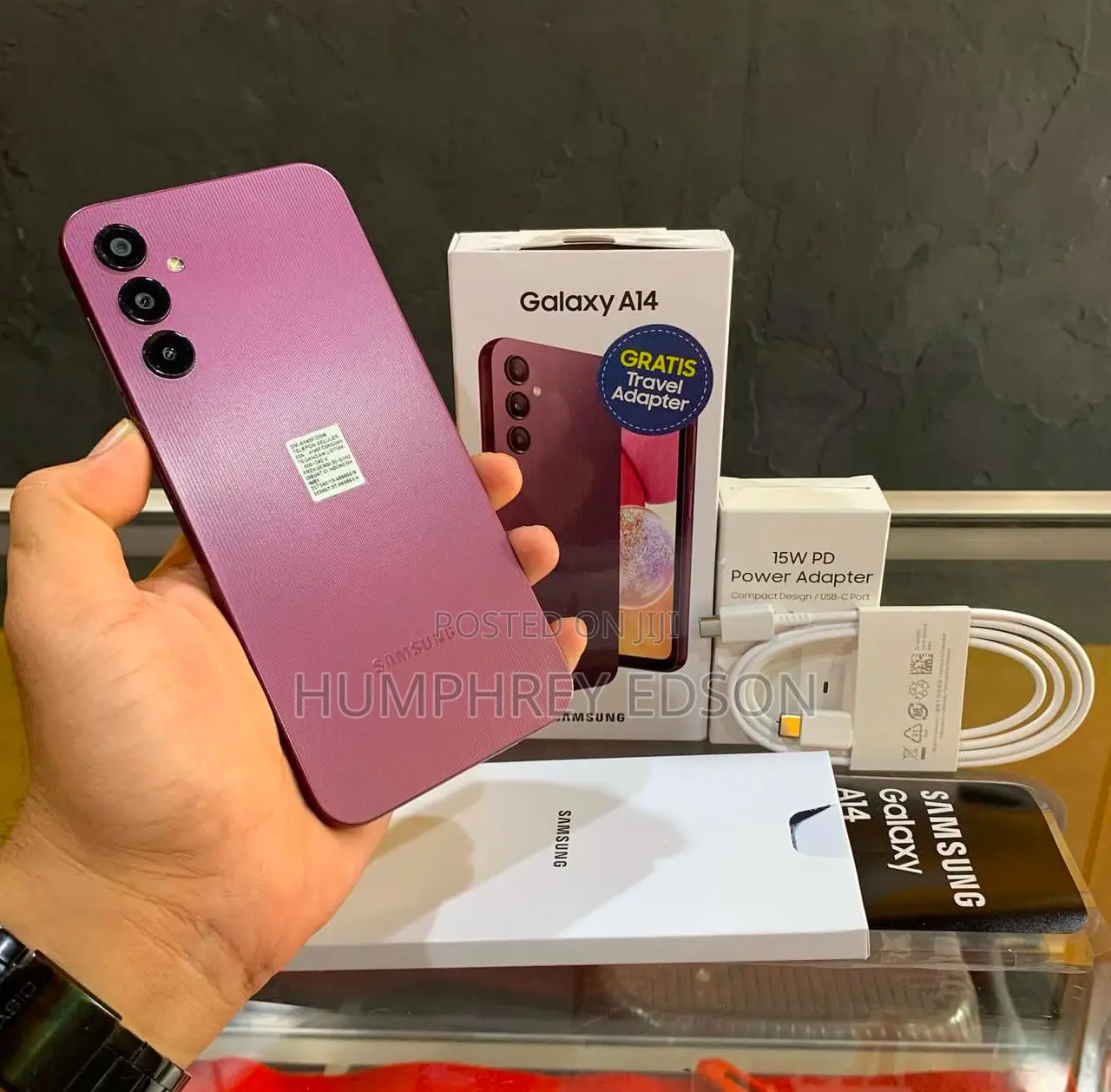 New Samsung Galaxy A14 128 GB Rose Gold