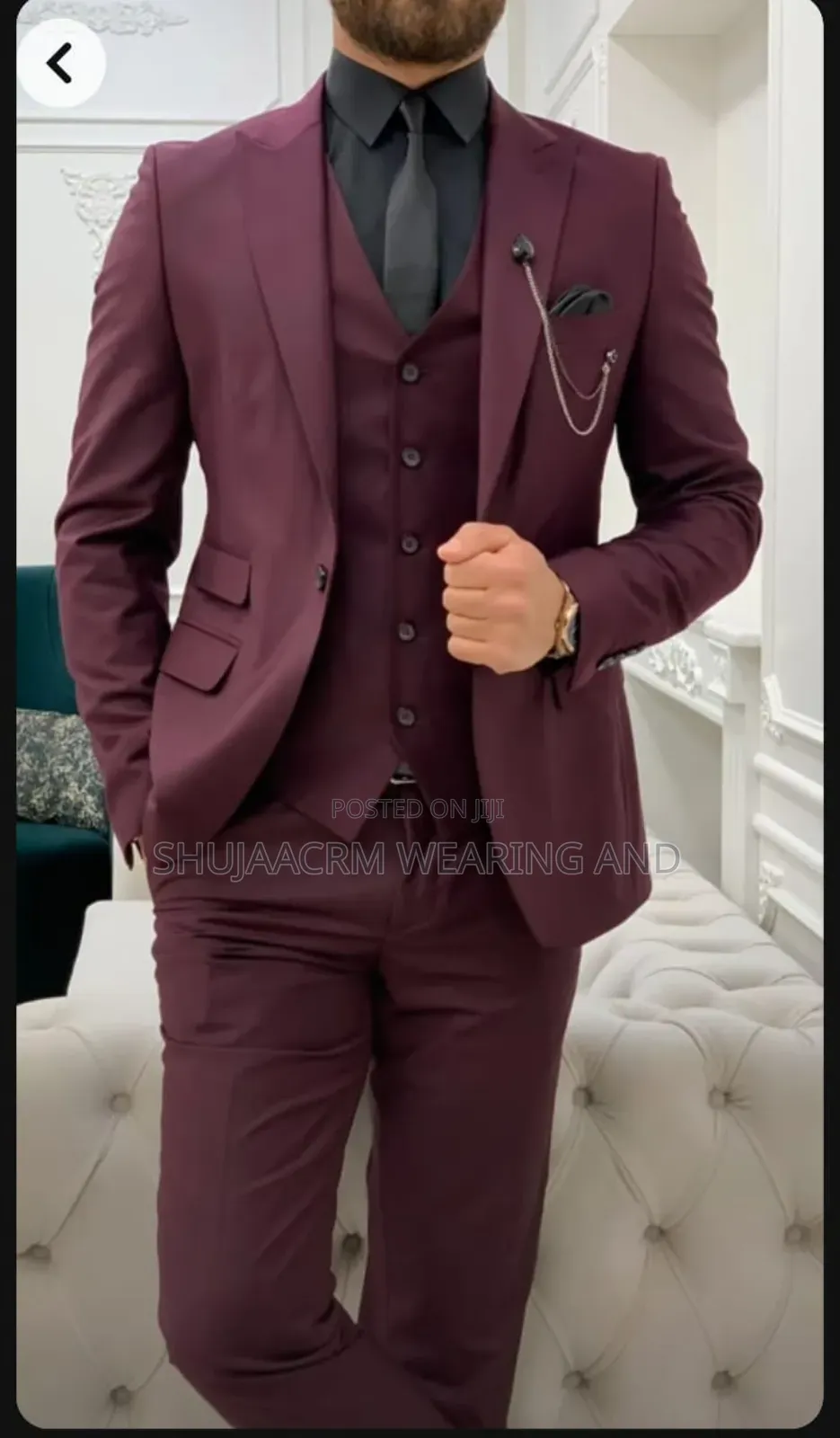 Simple Chord Men Suits