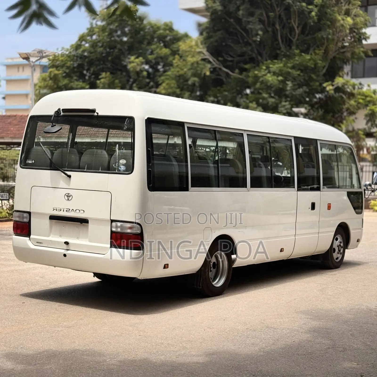 Toyota Coaster 2015 White