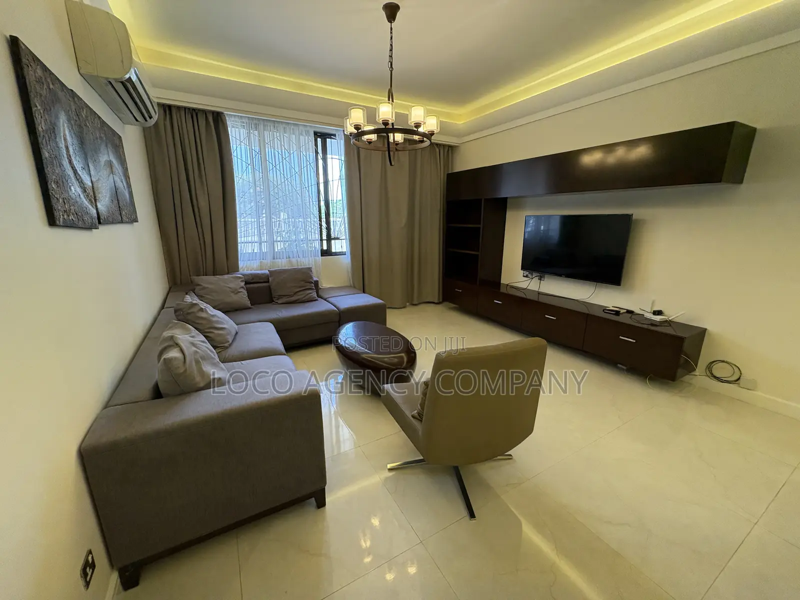 Furnished 1bdrm Apartment in Trusted Real Estate, Masaki for rent