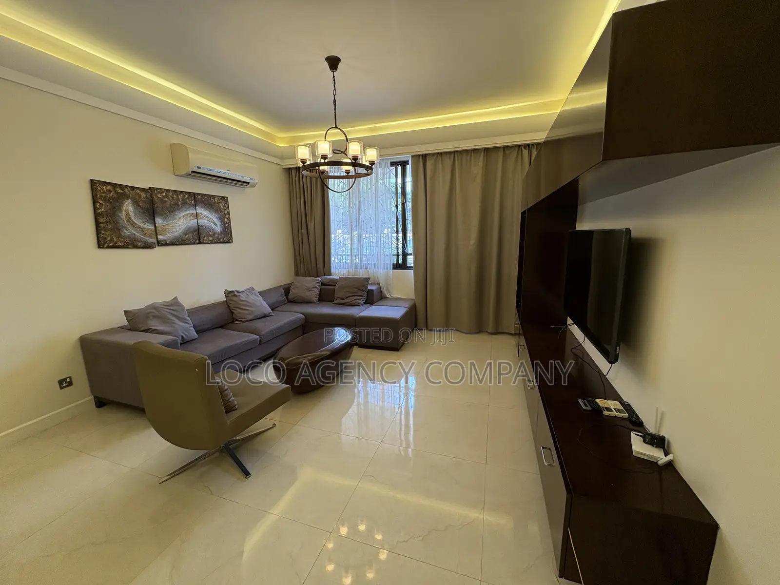 Furnished 1bdrm Apartment in Trusted Real Estate, Masaki for rent