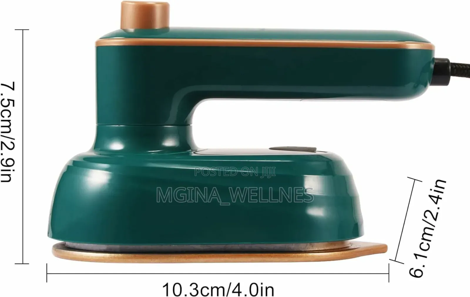 Mini Steam Iron, Portable Foldable Handheld Travel Iron