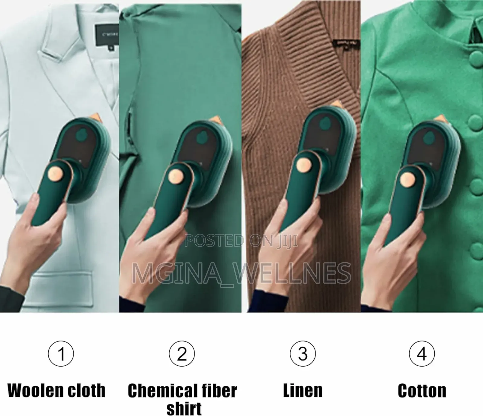 Mini Steam Iron, Portable Foldable Handheld Travel Iron