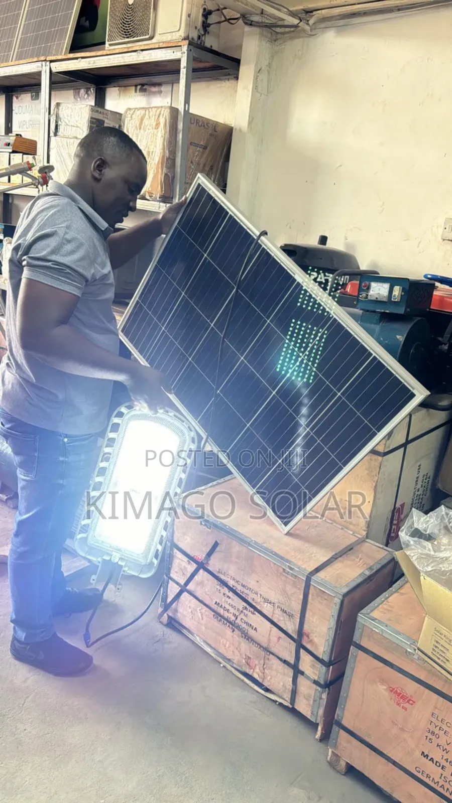 Taa Za Solar Zenye Betri Kubwa Na Mwangaza Wa Kudumu 2.0