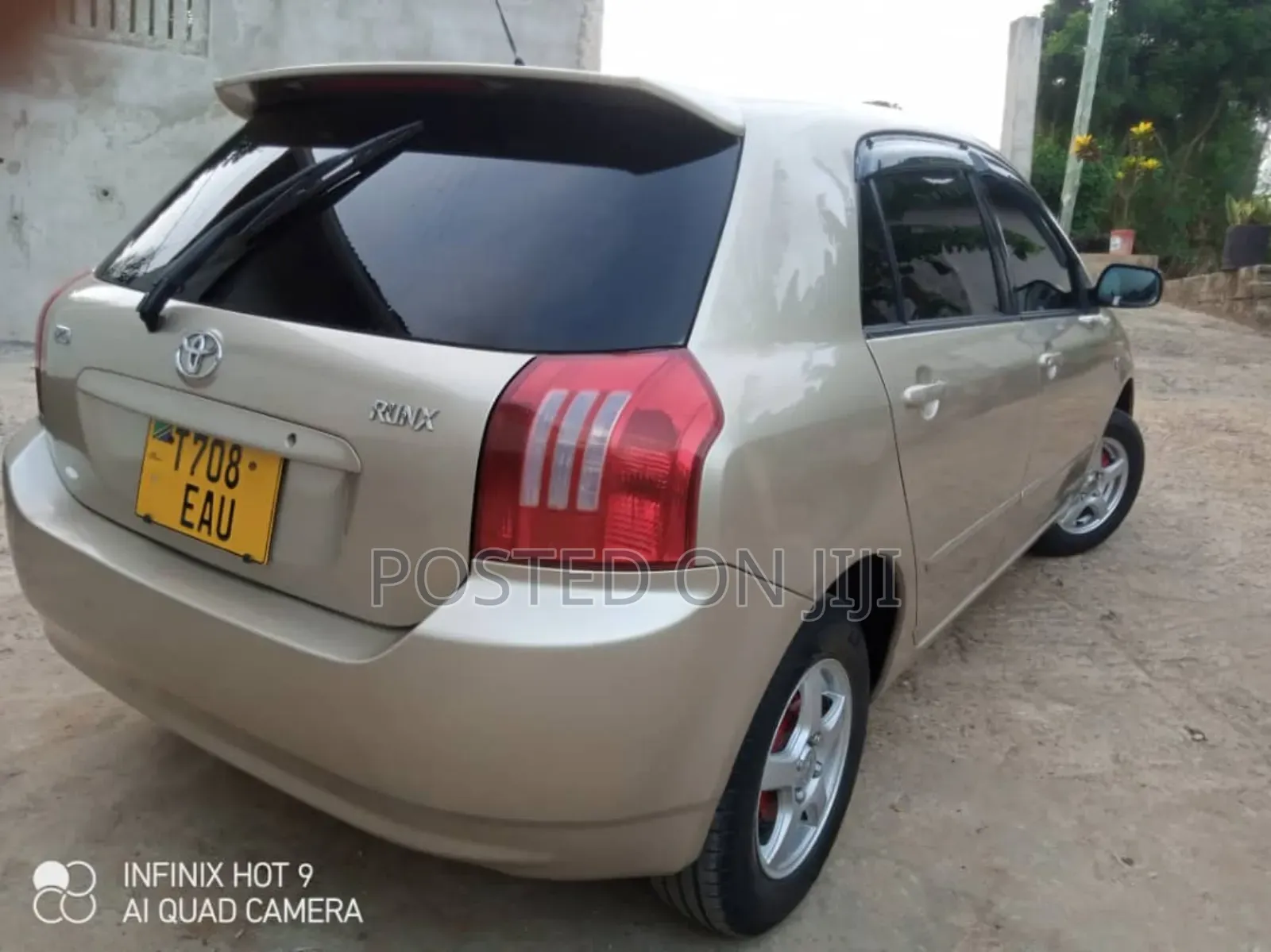 Toyota Allex 2005 Gold