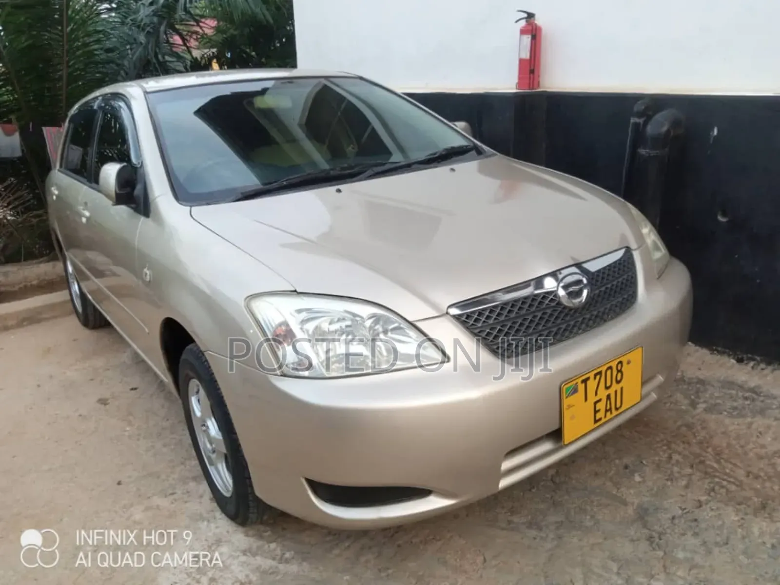 Toyota Allex 2005 Gold