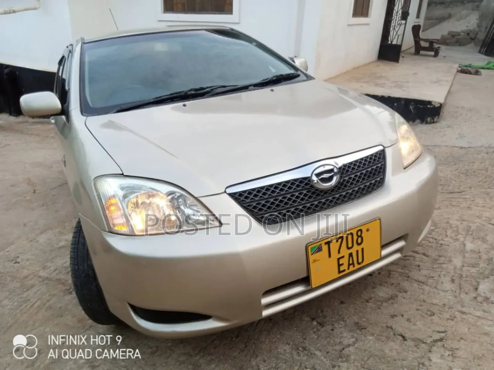Toyota Allex 2005 Gold