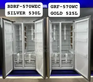 *Gree Side by Side Refrigerator 530L (Bdrf-570wec - Silver)