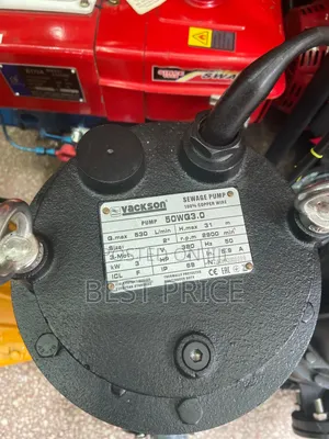 Vackson Sewage Pump 2" 4HP Height Max 50m