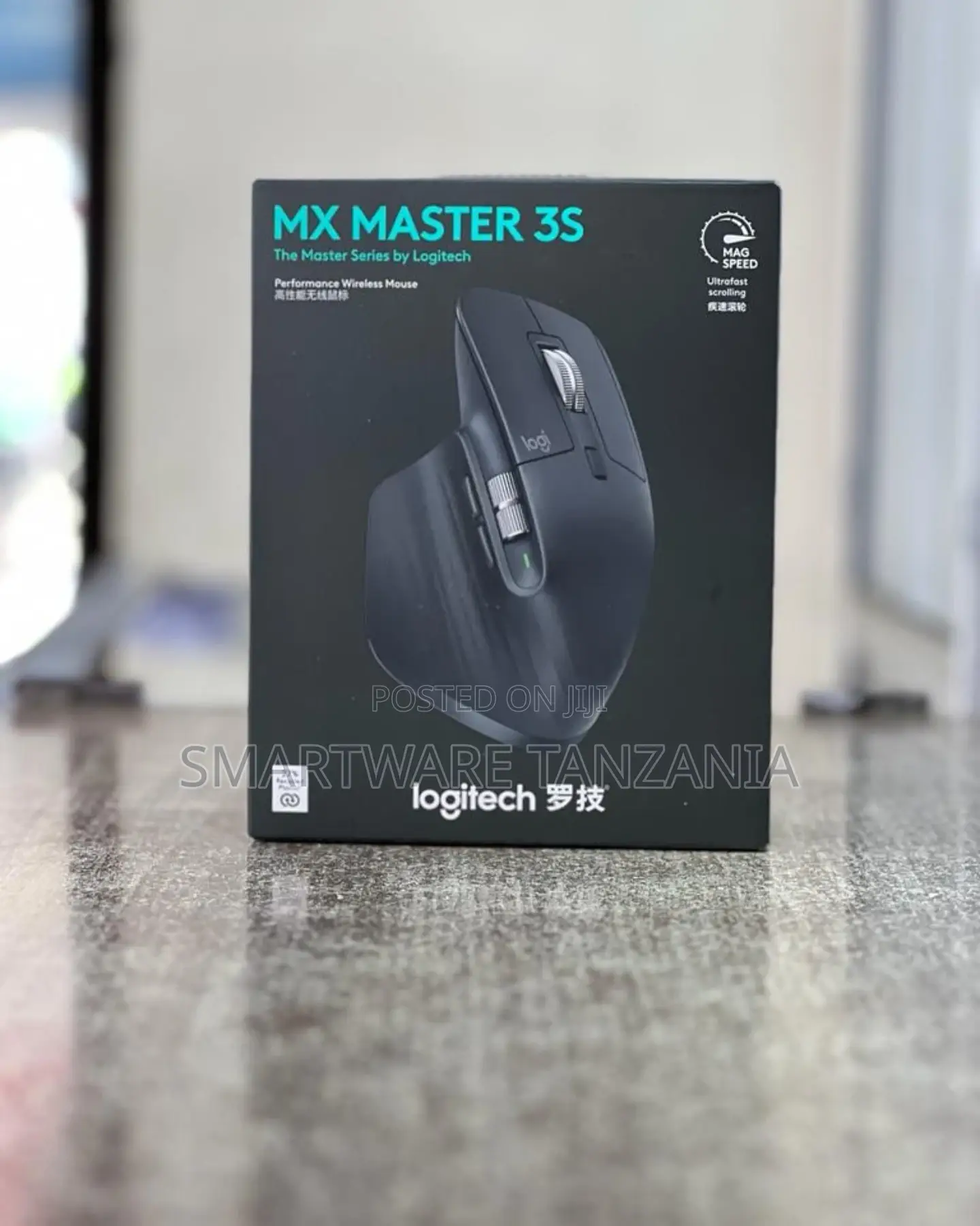 Logitech Mx Master 3s Wireless Laser Mouse Black Windows