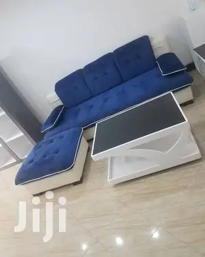 Classic L-Shape Catalogue+Coffee Table