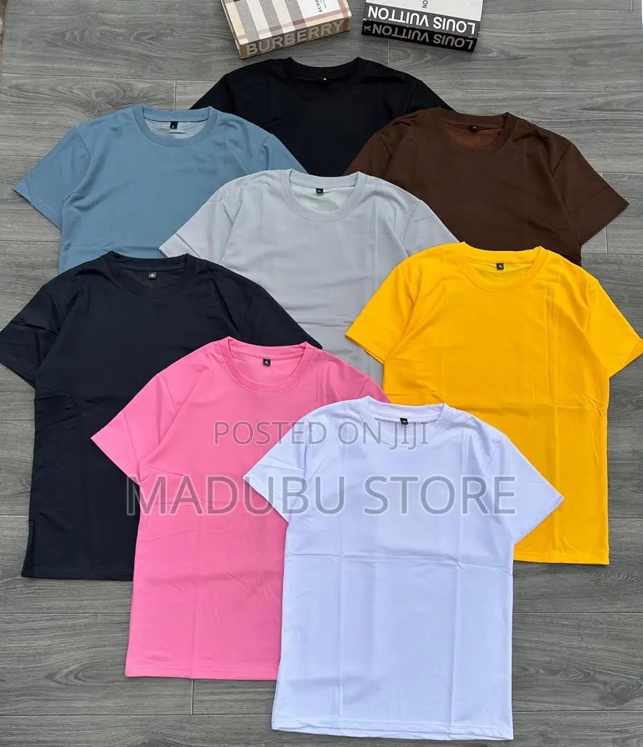 Round Neck Color Unisex T-Shirts