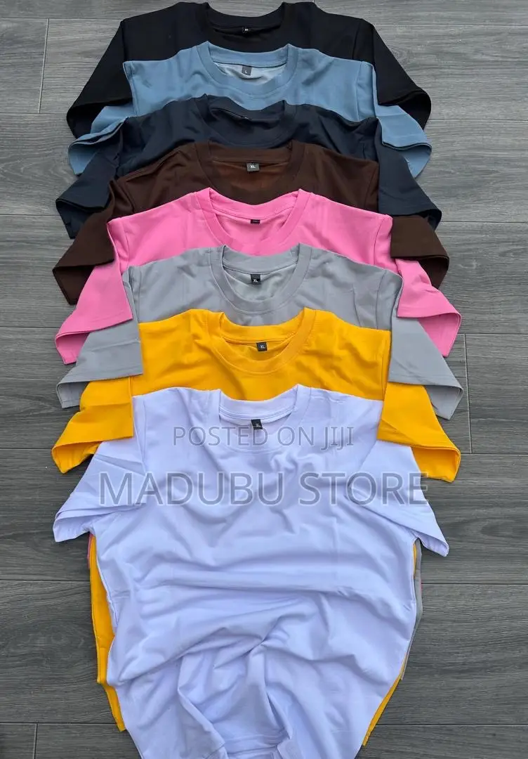 Round Neck Color Unisex T-Shirts