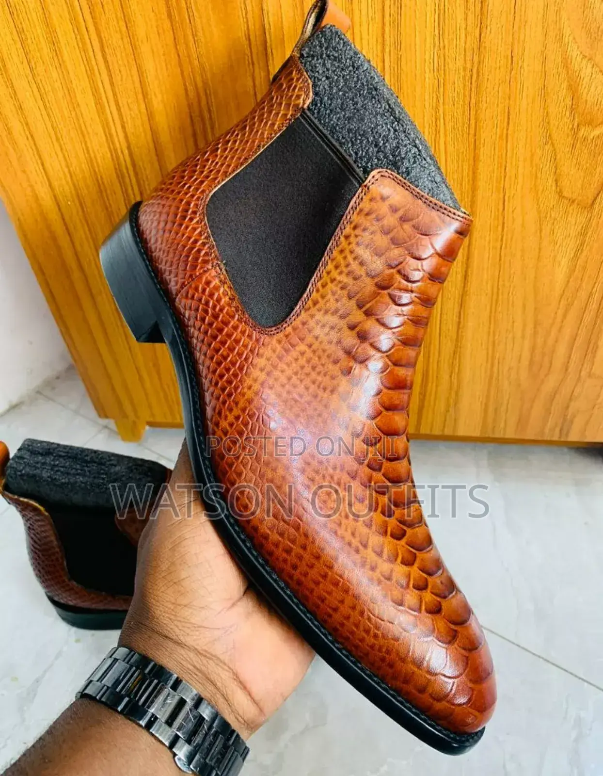 Travolta Boots Za Ngozi