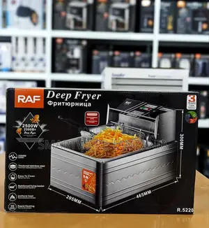 Raf 5.5l Commercial Deep Fryer 2500w Fast, Efficient Frying