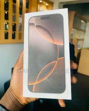 New Apple iPhone 16 Pro Max 256 GB Gold