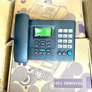 Huawei Gsm Desktop Phone For Offices Wide Screen, Black.