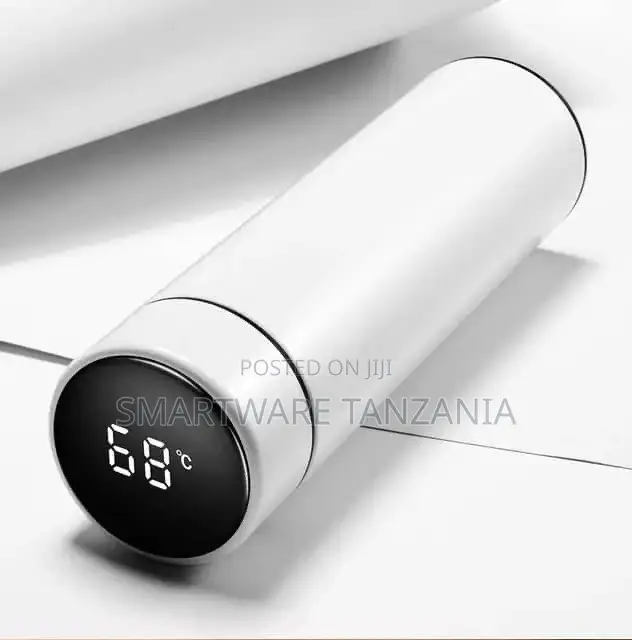 Thermos Cup Stainless Steel Vacuum Flask Display Temperature