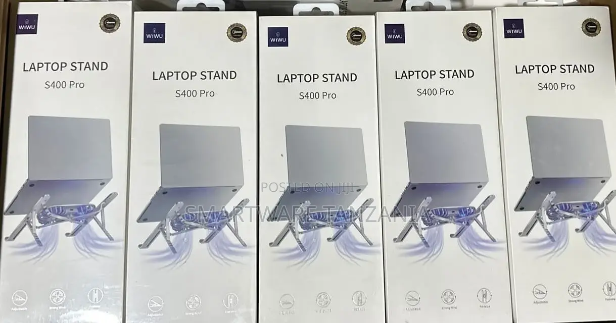 Laptop Stand With USB Cooling Fan