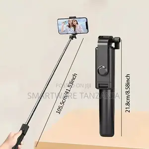 Selfie Stick Tripod Phone Stand Bluetooth Remote Controller